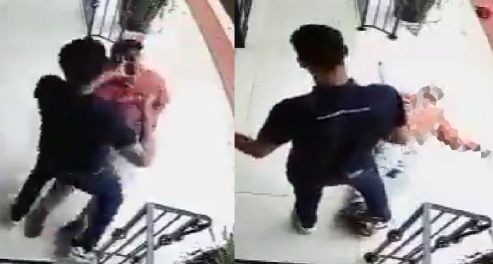 De un golpe en la cara un hombre mató a un supuesto ladrón (Video)