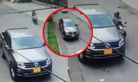 Sicario pretendía cometer un asalto a un conductor y encontró la muerte (Video)