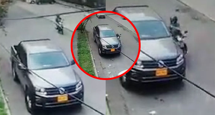 Sicario pretendía cometer un asalto a un conductor y encontró la muerte (Video)