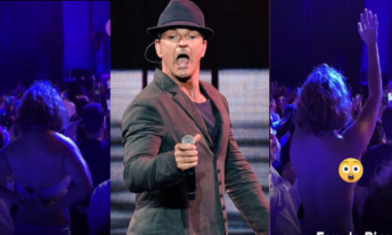 Fan de Ricardo Arjona se quita la ropa en pleno concierto y quedó como Dios la trajo al mundo (Video)