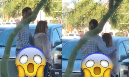 Pareja es captada manteniendo relaciones en la vía pública (Video)