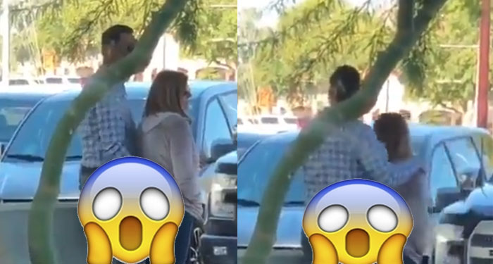 Pareja es captada manteniendo relaciones en la vía pública (Video)