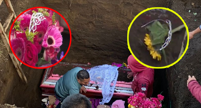 La corona y el vestido de sus próximos 15 años que Hellen Mishel se lleva a su tumba (Video)