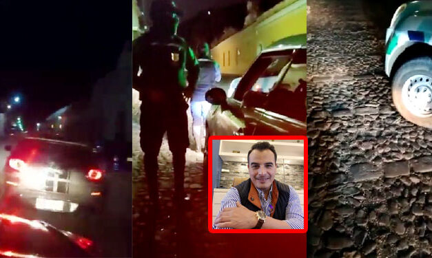 Alcalde de Jocotenango maneja bajo efectos de alcohol y amenaza a los agentes de la PNC (Video)