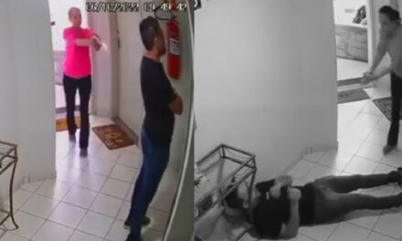 Mujer descubre a su pareja con la amante y le dispara por la espalda en varias ocasiones (Video)