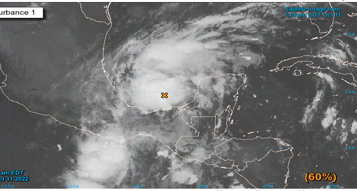 Una nueva depresión tropical se forma cerca de Guatemala