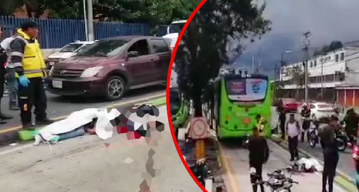 ¡URGENTE! Motorista muere al ser arrollado por un Transmtro