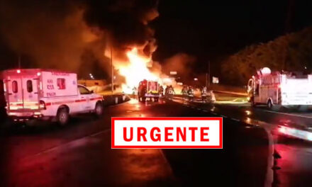 ¡URGENTE! Cisterna se incendia en la autopista de Palín Escuintla (Video)