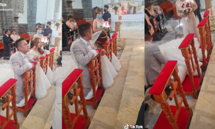 Novia sufre un infarto en pleno altar el día de su boda (Video)