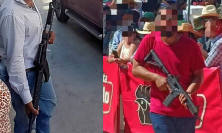 Hombre armados se pasean en los desfiles hípicos e internautas piden a PNC que haga algo