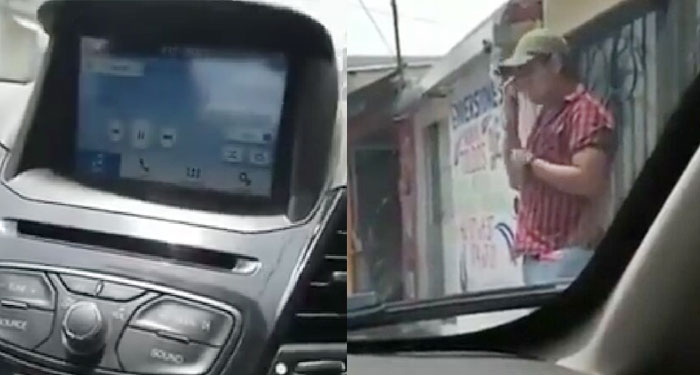Hombre escucha mensaje de su amante y el Bluetooth lo delata con su esposa (Video)