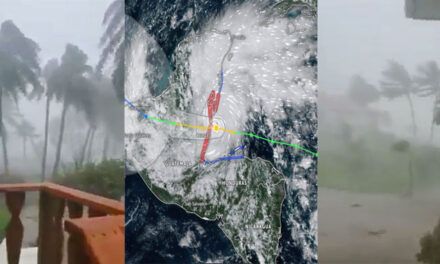 Huracán “LISA” Ingresa a Belice, con vientos de 130 kilómetros por hora (Video)