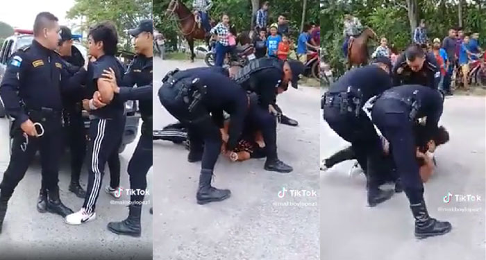Supuesto sicarios se resiste a ser capturado por agentes de la PNC (Video)