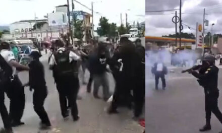 ¡URGENTE! Antimotines inician a liberar bloqueos y capturar a transportistas (Video)