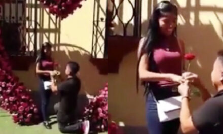 Le propone matrimonio a su novia en el Festival de Flores de Antigua (Video)