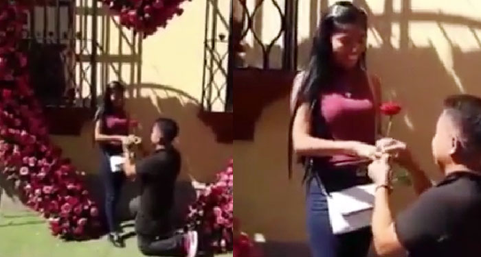 Le propone matrimonio a su novia en el Festival de Flores de Antigua (Video)