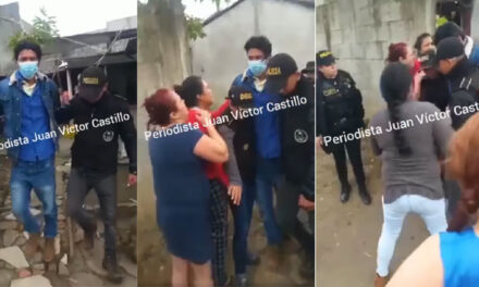 Madre y abuela lloran cuando hombre es capturado por violar a varias menores (Video)