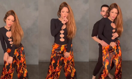 Shakira hace explotar las redes con sensual baile junto a un hombre (Video)