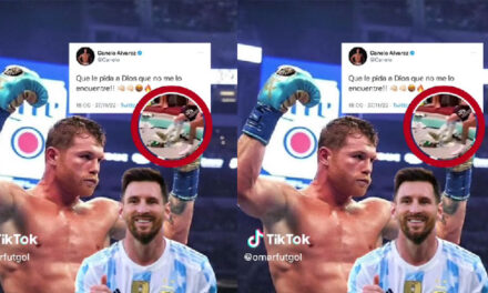 Canelo Álvarez reta a los golpes a Messi por supuestamente pisotear la camisola de México (Video)