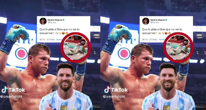 Canelo Álvarez reta a los golpes a Messi por supuestamente pisotear la camisola de México (Video)