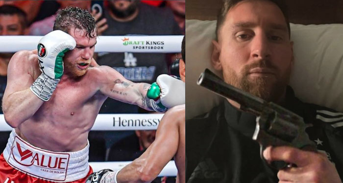 Los mejores memes que desató la fuerte «Amenaza» del Canelo Álvarez a Lionel Messi
