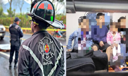 Camión arrolla a familia que se conducían en una motocicleta en la Ruta Nacional 14
