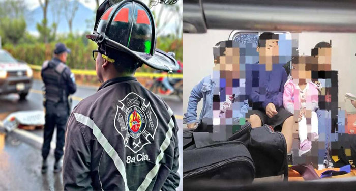 Camión arrolla a familia que se conducían en una motocicleta en la Ruta Nacional 14