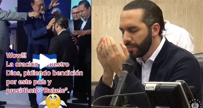 Presidente de El Salvador Nayib Bukele recibe fuerte profecía (Video)