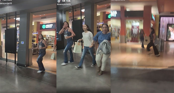 Momento en que personas salen corriendo de centro comercial de Villa Nueva tras retumbos (Video)