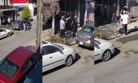 Mujer lleva a su novio a la casa de su padres y en la puerta la esperan sus 3 amantes (Video)