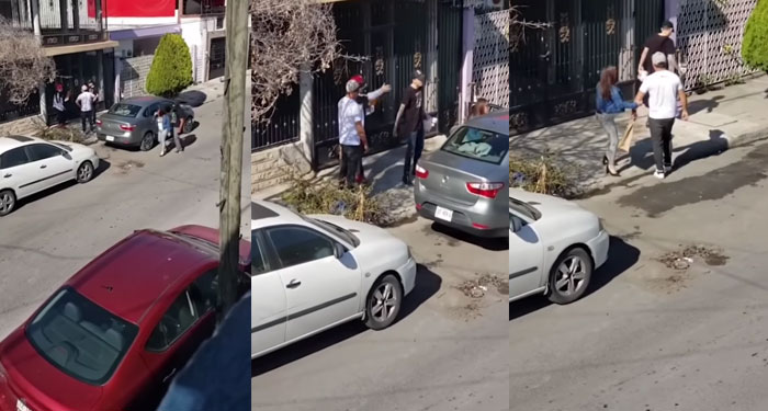 Mujer lleva a su novio a la casa de su padres y en la puerta la esperan sus 3 amantes (Video)