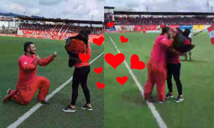 VIDEO: Hombre le pide matrimonio a su novia durante el partido de Municipal vs. Malacateco