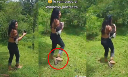 Una mujer encuentra a su marido con la amante en pleno acto en el monte y se van a los golpes (Vídeo)