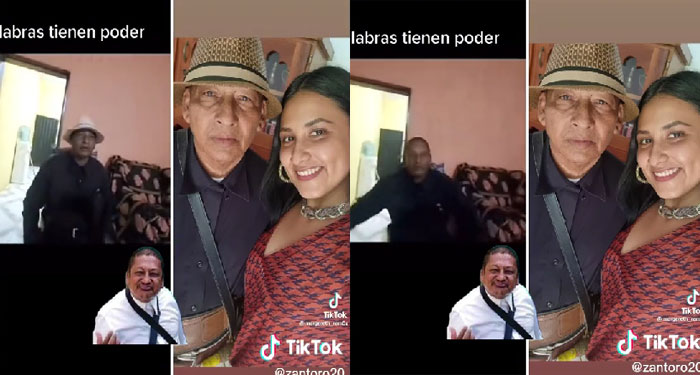 Mujer le pide matrimonio al Apósito Santiago Zúñiga y él la rechaza (Video)