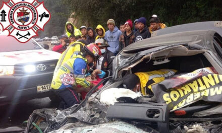 ¡URGENTE! Dos personas fallecidas deja accidente en la Ruta Interamericana 