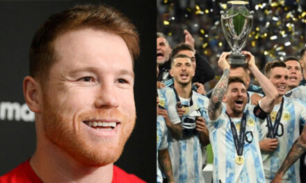 Canelo Álvarez envía mensaje mensaje a Argentina, especialmente a Messi por el triunfo
