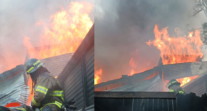 La causa por la que un incendio de grandes proporciones consumió más de 40 casas en la zona 21