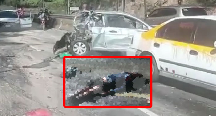 ¡URGENTE! Mortal accidente en la cuesta de Villa Lobos (Video)