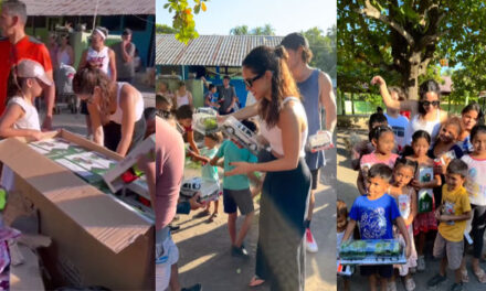 Hijos de Ricardo Arjona sorprendierón con regalos a niños guatemaltecos (Video)