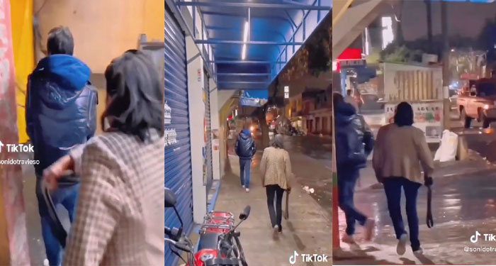 Madre saca a su hijo a “CINCHAZOS” de una discoteca, sin importar que estaban sus amigos (Video)