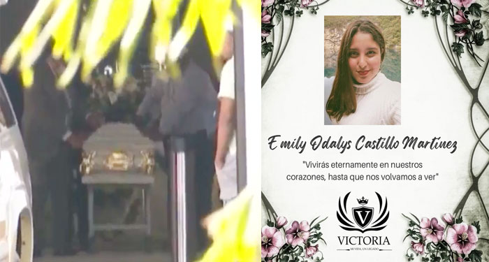 “Más allá del sol”. Familiares y amigos le dan el último adiós a Emily Castillo (Video)