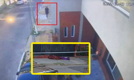 Momento en que abuelo mató a balazos a un ladrón cuando intentó entrar a su casa (Video)