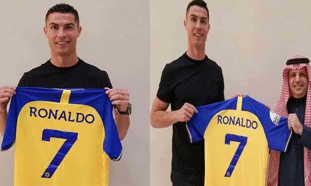 Cristiano Ronaldo fichó con el club saudita Al Nassr hasta 2025