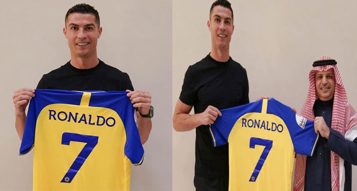 Cristiano Ronaldo fichó con el club saudita Al Nassr hasta 2025