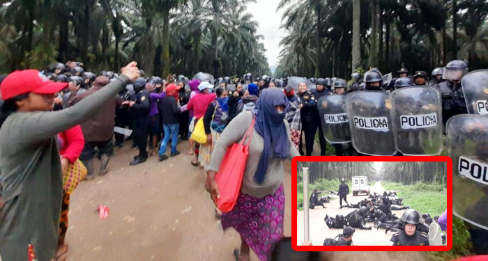 Momento en que Policías fueron recibidos a balazos por pobladores en Izabal (Video)