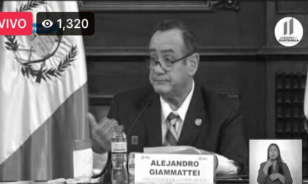 ¿Muere el presidente Alejandro Giammattei, tras varios días internado?