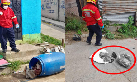 ¡URGENTE! Localizan restos humanos dentro de un tonel en la zona 18 capitalina