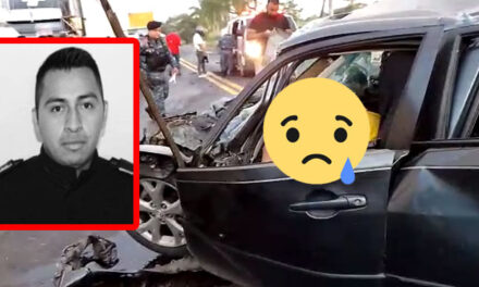 Agente de la PNC pierde la vida tras accidente en Escuintla