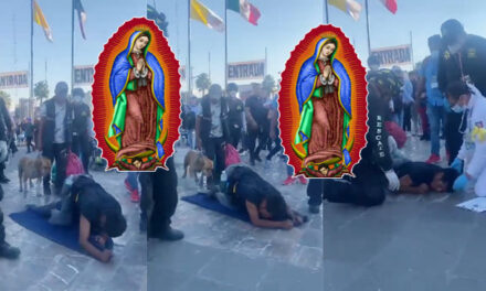 Tras salir de la cárcel hombre realiza peregrinación para agradecer a la Virgen de Guadalupe (Video)