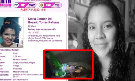 Su pareja denunció su desaparición y 24 horas después fue localizada sin vida en un trágate (Video)